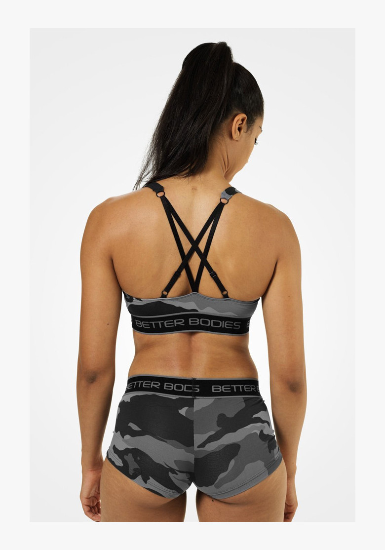 FITNESS GREY CAMOPRINT grey shorts -...