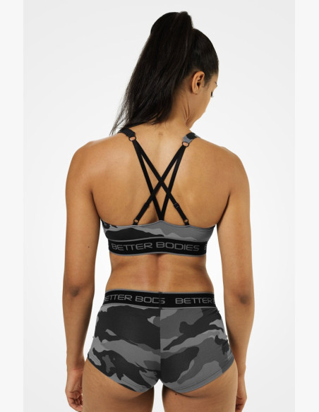 FITNESS GREY CAMOPRINT grey shorts - Better Bodies