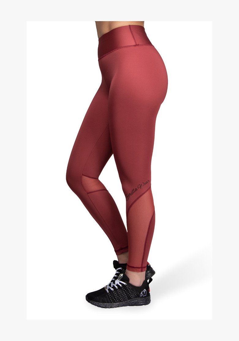 KAYCEE TIGHTS BURGUNDY RED - Gorilla...