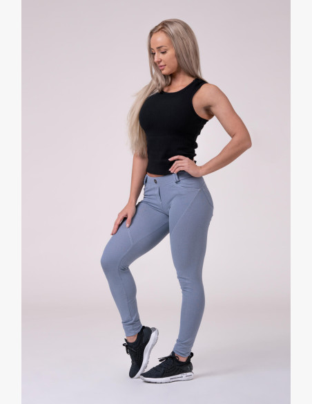 NEBBIA Dreamy Edition Bubble Butt Leggings Blue