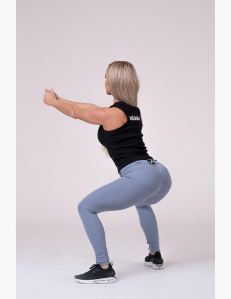 NEBBIA Dreamy Edition Bubble Butt Leggings Blue