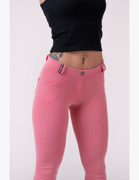 NEBBIA Dreamy Edition Bubble Butt Leggings Pink