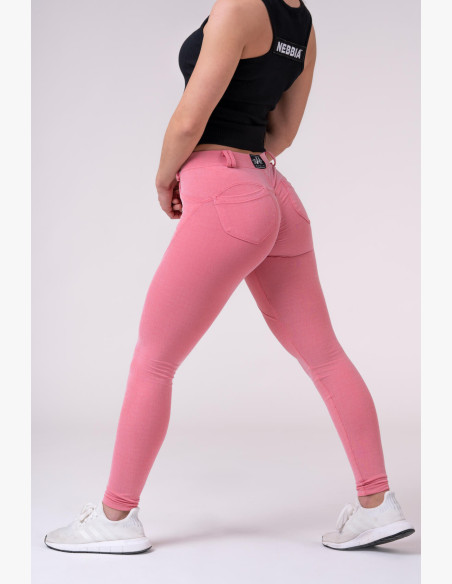 NEBBIA Dreamy Edition Bubble Butt Leggings Pink