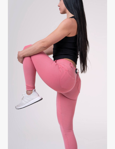 NEBBIA Dreamy Edition Bubble Butt Leggings Pink