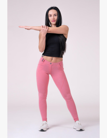 NEBBIA Dreamy Edition Bubble Butt Leggings Pink
