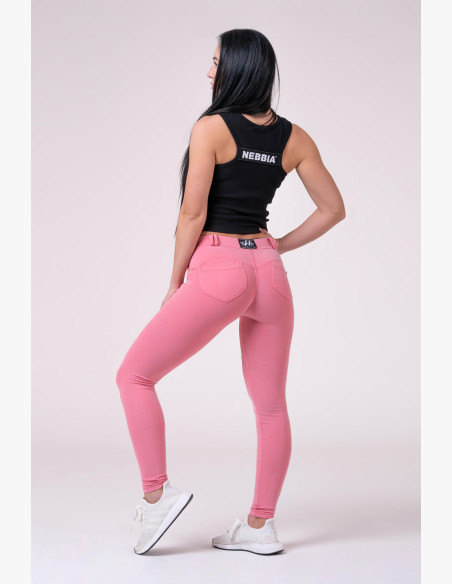 NEBBIA Dreamy Edition Bubble Butt Leggings Pink