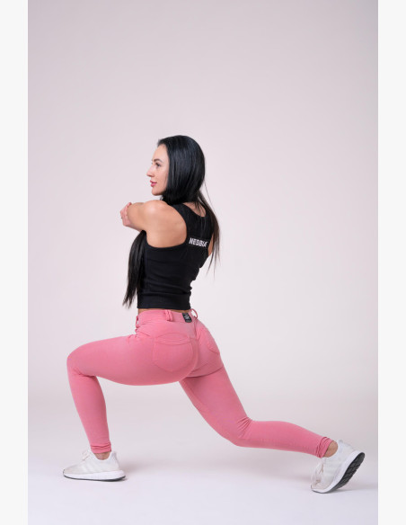 NEBBIA Dreamy Edition Bubble Butt Leggings Pink