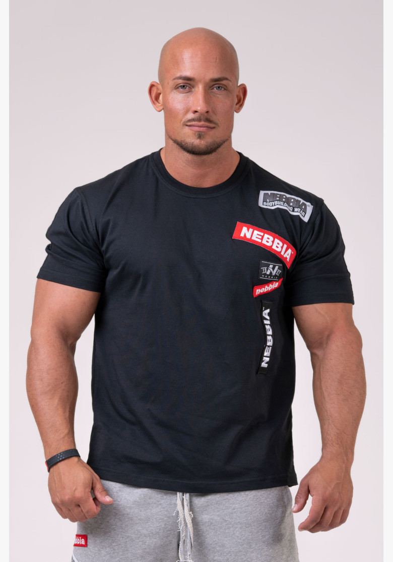 NEBBIA BOYS t-shirt black