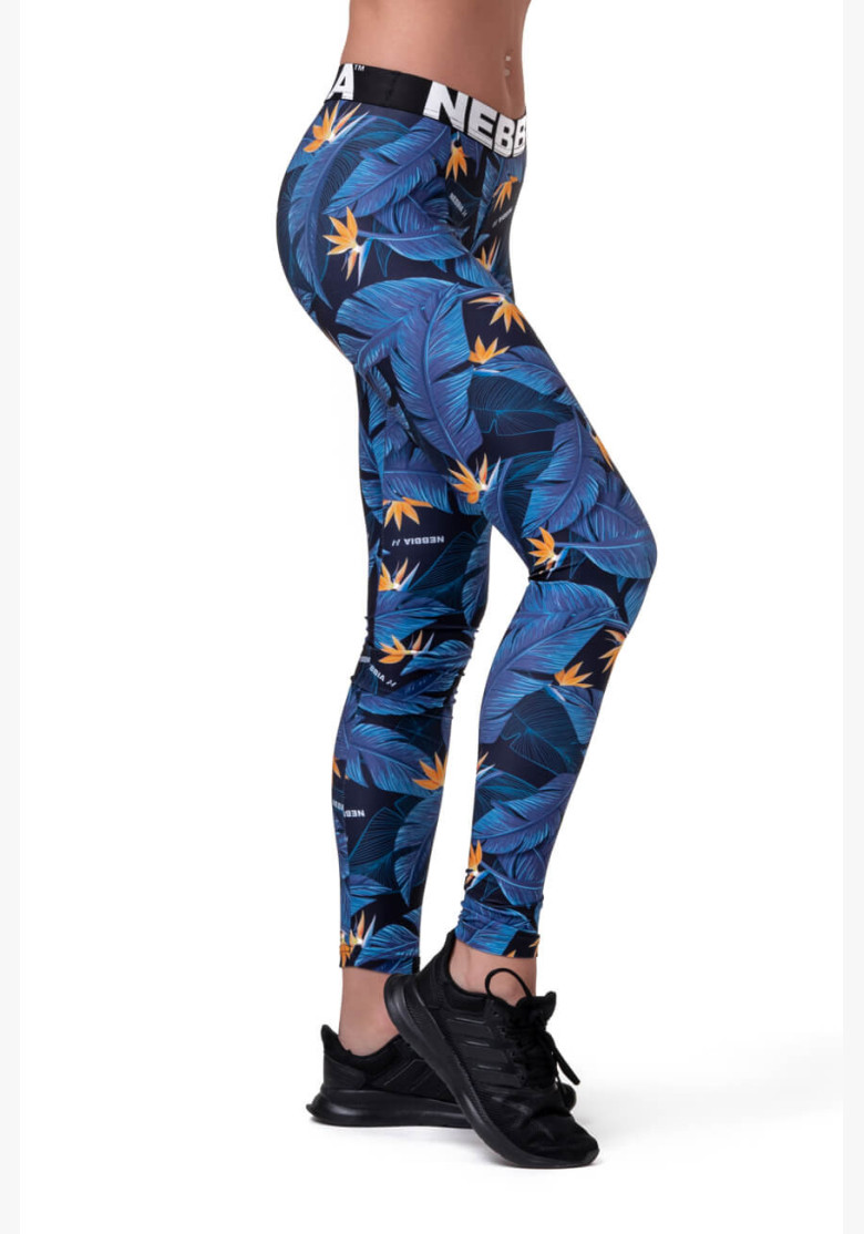NEBBIA Mid-waist Ocean Power Leggings... NEBBIA Mid-waist Ocean Power Leggings...