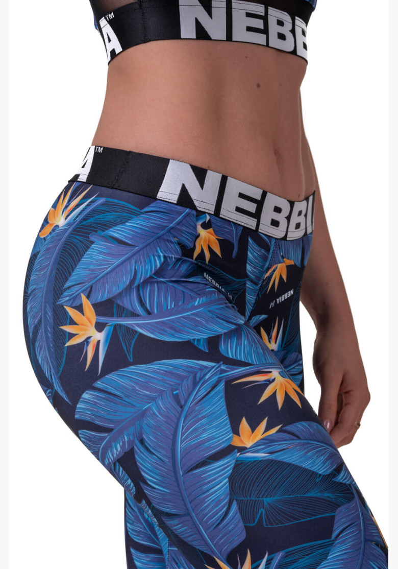 NEBBIA Mid-waist Ocean Power Leggings... NEBBIA Mid-waist Ocean Power Leggings...