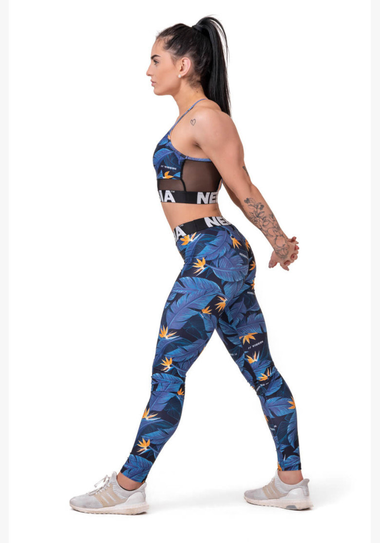 NEBBIA Mid-waist Ocean Power Leggings... NEBBIA Mid-waist Ocean Power Leggings...