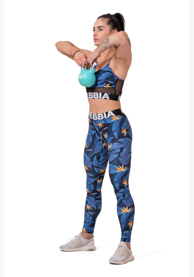 NEBBIA Mid-waist Ocean Power Leggings... NEBBIA Mid-waist Ocean Power Leggings...