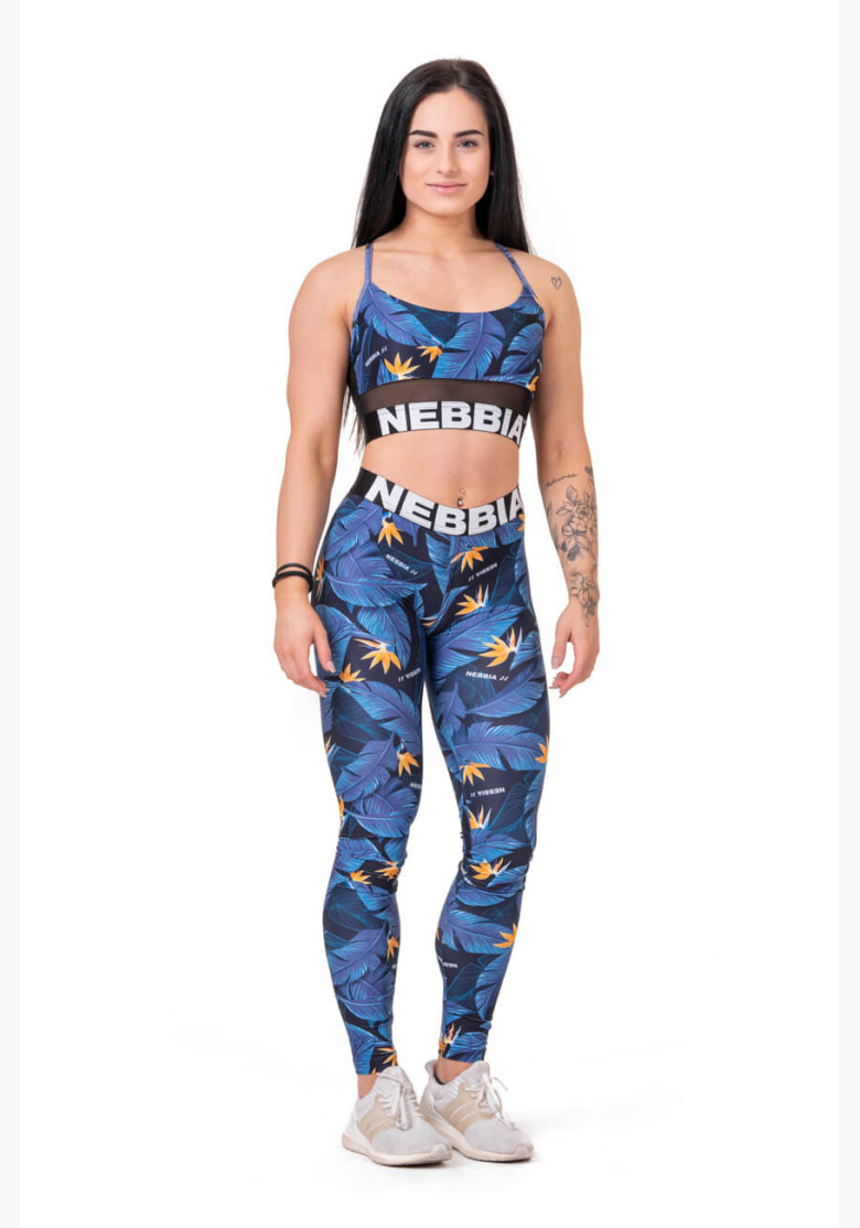 NEBBIA Mid-waist Ocean Power Leggings... NEBBIA Mid-waist Ocean Power Leggings...