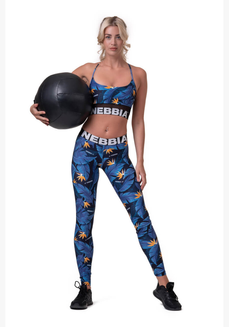 NEBBIA Mid-waist Ocean Power Leggings... NEBBIA Mid-waist Ocean Power Leggings...