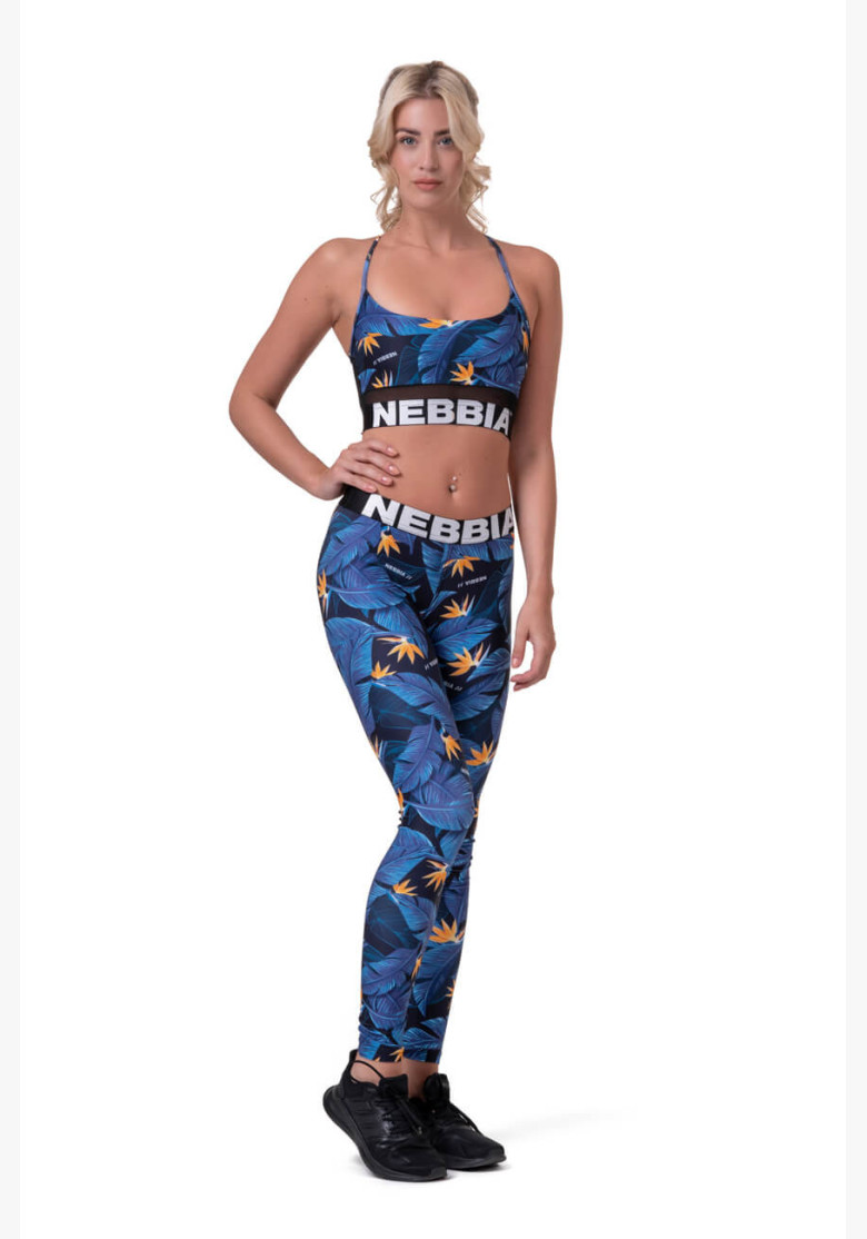 NEBBIA Mid-waist Ocean Power Leggings... NEBBIA Mid-waist Ocean Power Leggings...