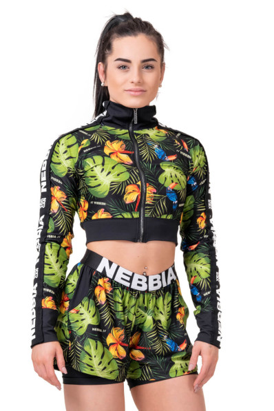 NEBBIA High-energy Crop bunda zelená