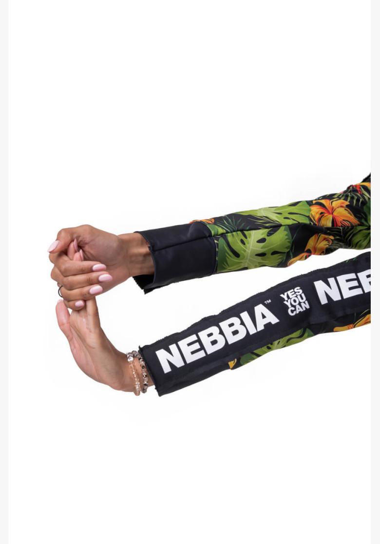 NEBBIA High-energy Crop jacket green