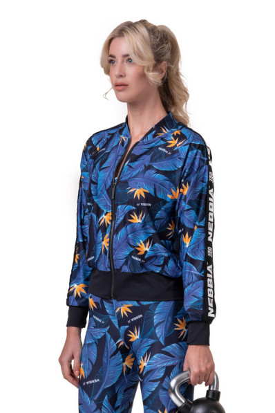 NEBBIA Ocean Power sports jacket blue