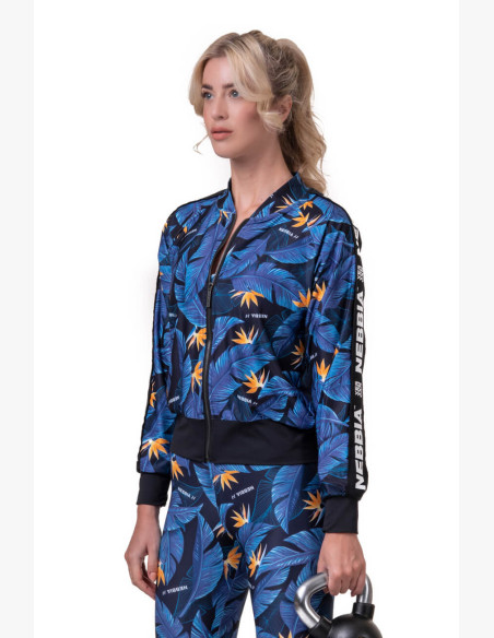 NEBBIA Ocean Power sports jacket blue