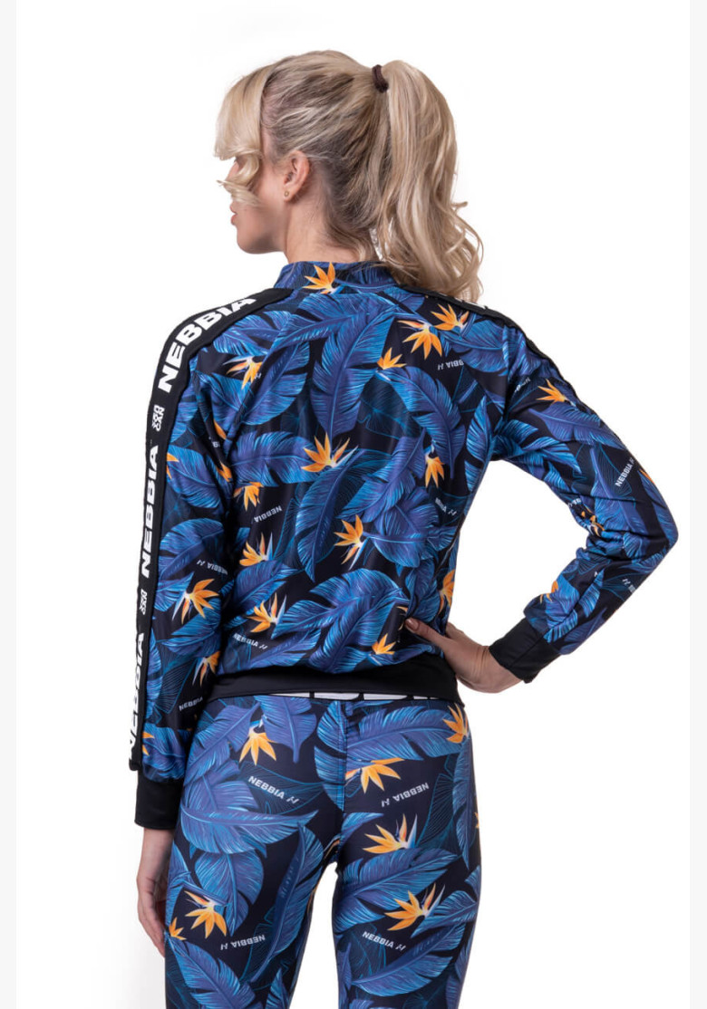 NEBBIA Ocean Power sports jacket blue