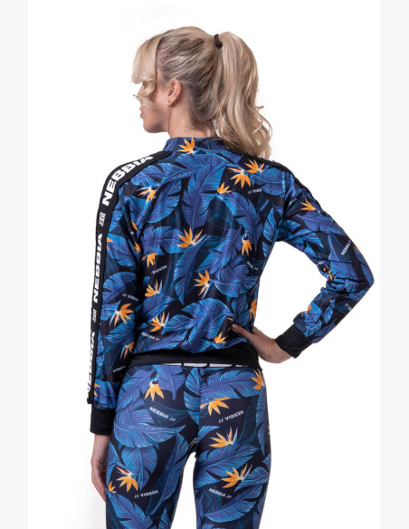 NEBBIA Ocean Power sports jacket blue