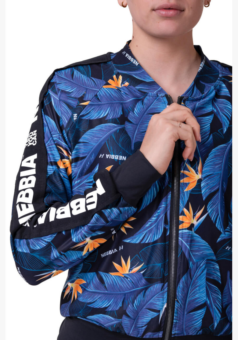 NEBBIA Ocean Power sports jacket blue