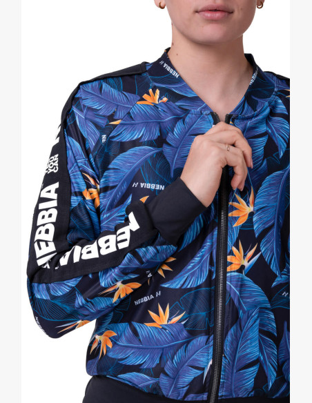 NEBBIA Ocean Power sports jacket blue