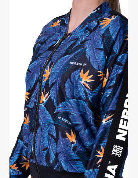 NEBBIA Ocean Power sports jacket blue