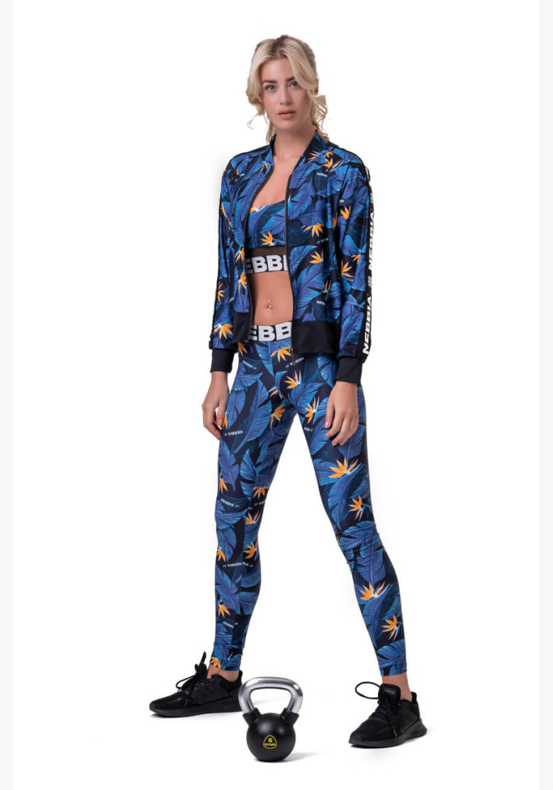 NEBBIA Ocean Power sports jacket blue