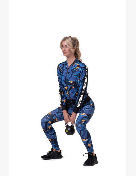 NEBBIA Ocean Power sports jacket blue