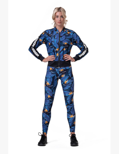 NEBBIA Ocean Power sports jacket blue