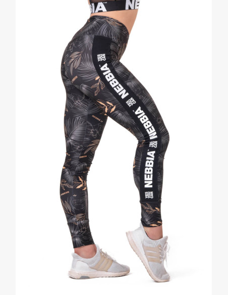 NEBBIA High-waist Performance leggings black