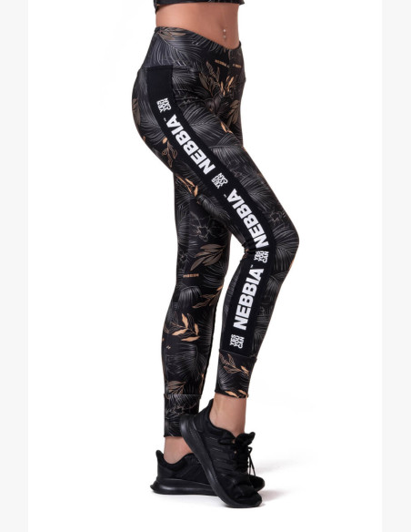 NEBBIA High-waist Performance leggings black