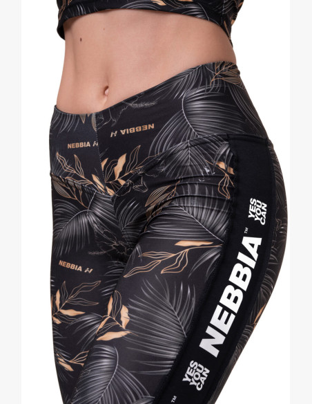 NEBBIA High-waist Performance leggings black