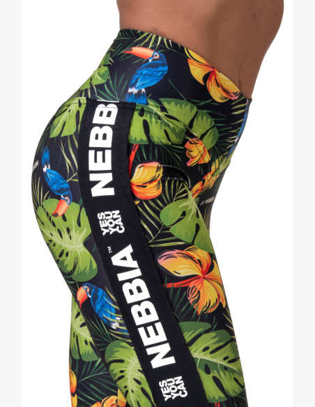 NEBBIA High-waist Performance leggings green