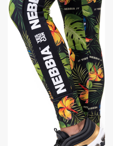 NEBBIA High-waist Performance leggings green