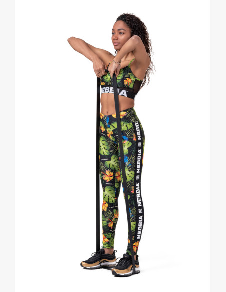 NEBBIA High-waist Performance leggings green