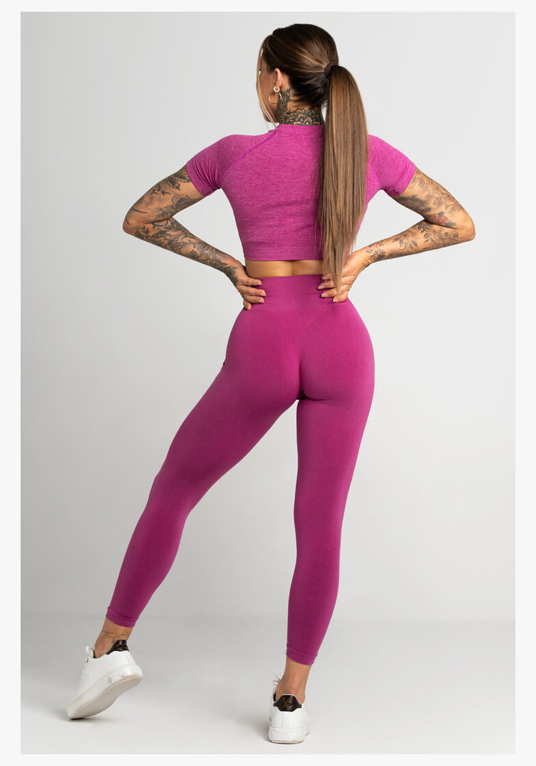 Gym Glamour Second Skin Pink Leggings Gym Glamour Second Skin Pink Leggings