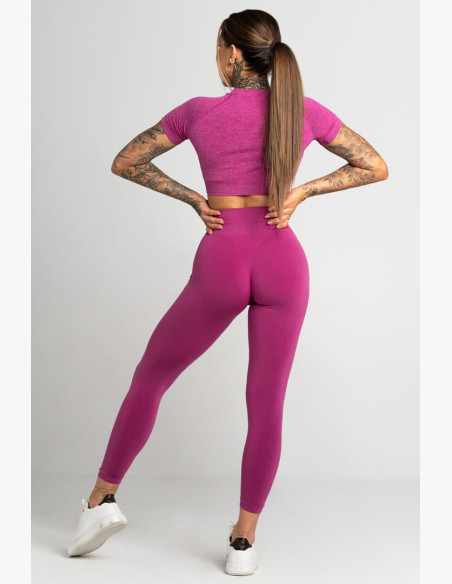Gym Glamour Second Skin Pink Leggings