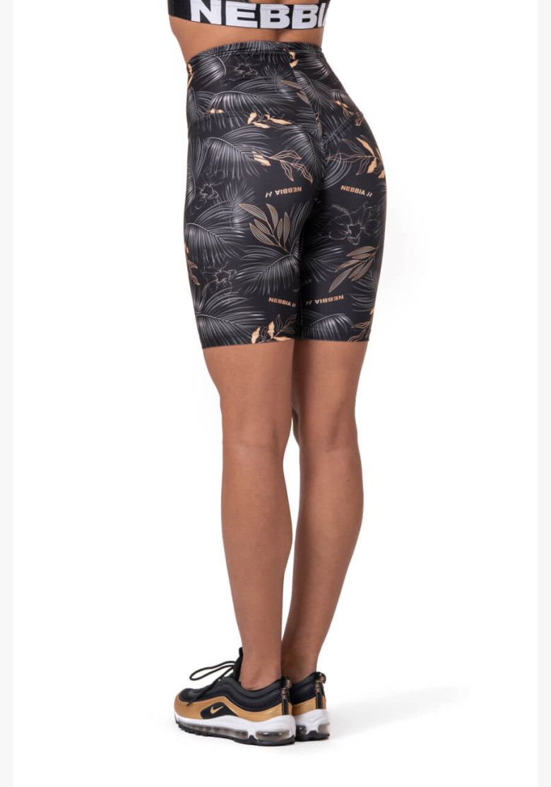 NEBBIA Biker Shorts Active Black Black