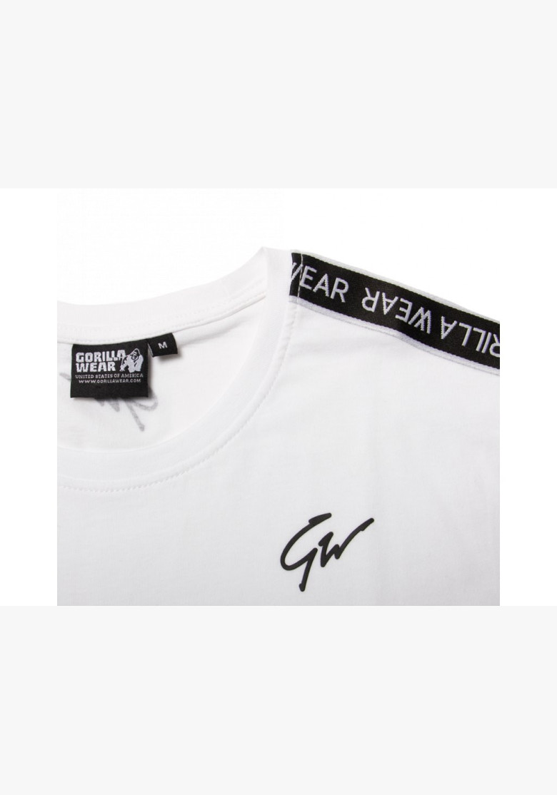 CHESTER T-SHIRT - WHITE/BLACK -...