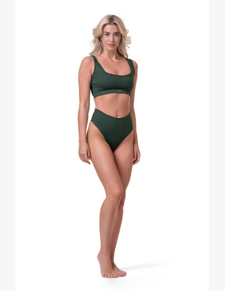NEBBIA Miami Sporty Bikini Bralette (top) green