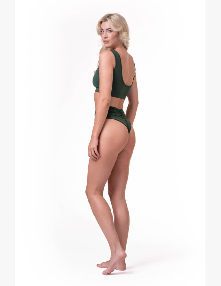 NEBBIA Miami Sporty Bikini Bralette (top) green