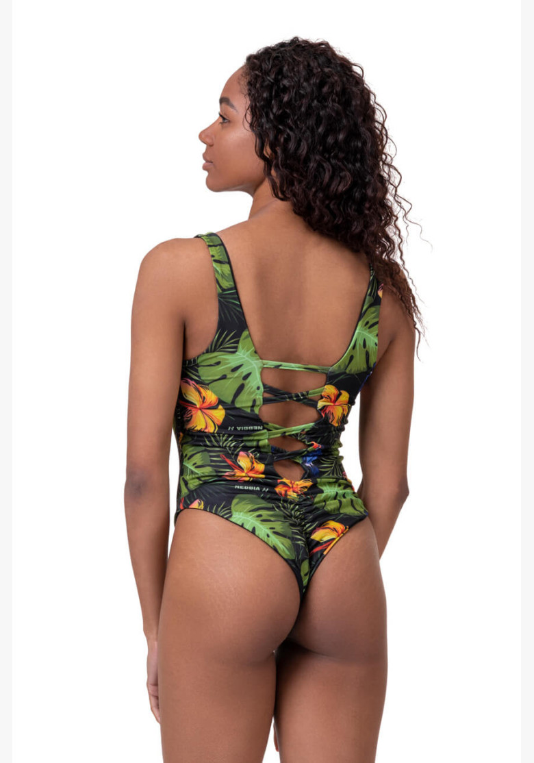 NEBBIA One-Colour Monokini green