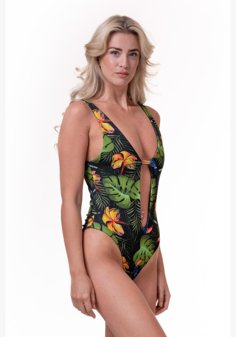NEBBIA One-Colour Monokini green