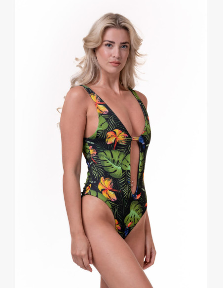 NEBBIA One-Colour Monokini green
