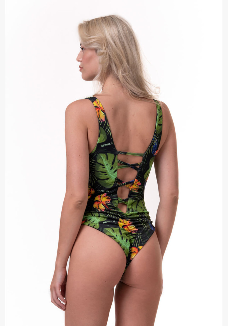 NEBBIA One-Colour Monokini green