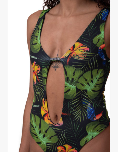 NEBBIA One-Colour Monokini green