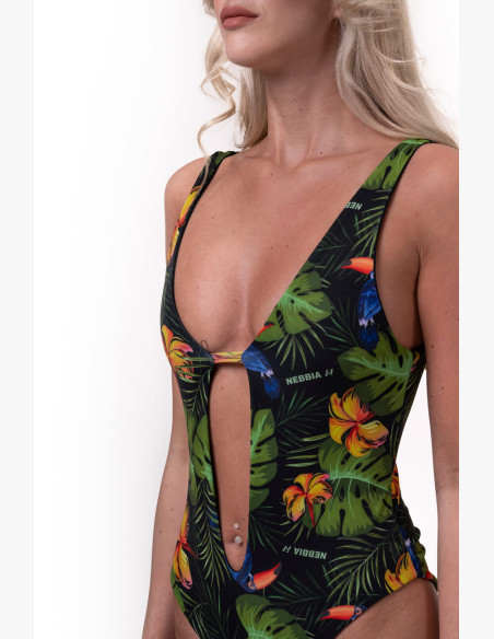 NEBBIA One-Colour Monokini green