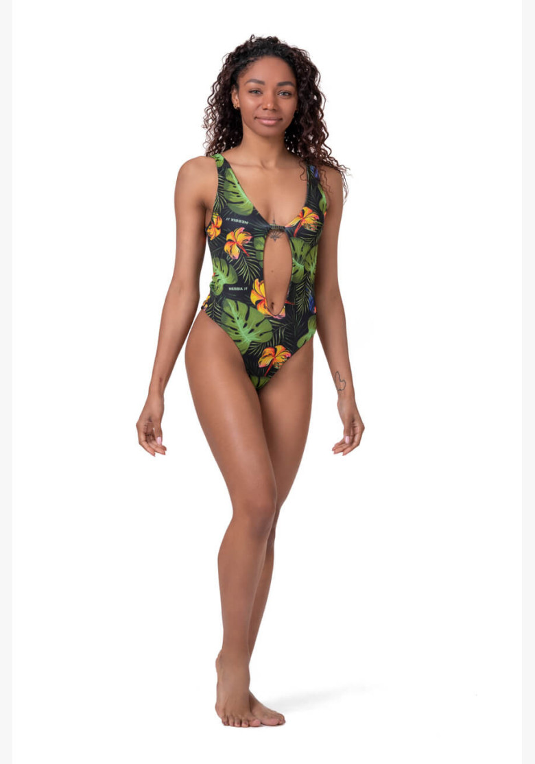 NEBBIA One-Colour Monokini green